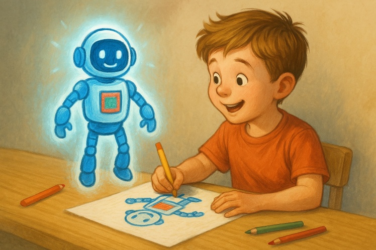 هوش مصنوعی چگونه نقاشی کودکان را زنده میکند؟